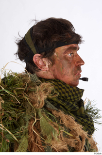 Photos Brandon Davis Sniper in Ghillie suit hair head headset…